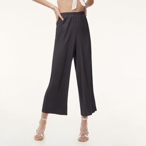 Aritzia Wilfred Chaunce High Rise Pleated Pants
